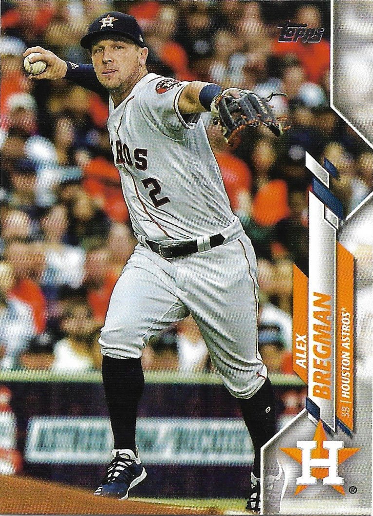 Alex Bregman 2020 Topps 100 Houston Astros Baseball Card