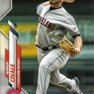 Aaron Civale 2020 Topps Rookie #223 Cleveland Indians Baseball Card