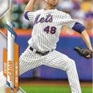 Jacob deGrom 2020 Topps #332 New York Mets Baseball Card Jacob deGrom 2020 Topps #332 New York Mets Baseball Card