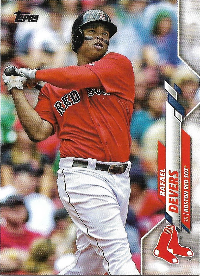 Rafael Devers 2020 Topps #314 Boston Red Sox Baseball Card