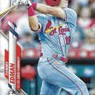 Tommy Edman 2020 Topps #44 St. Louis Caardinals Baseball Card Tommy Edman 2020 Topps #44 St. Louis Caardinals Baseball Card