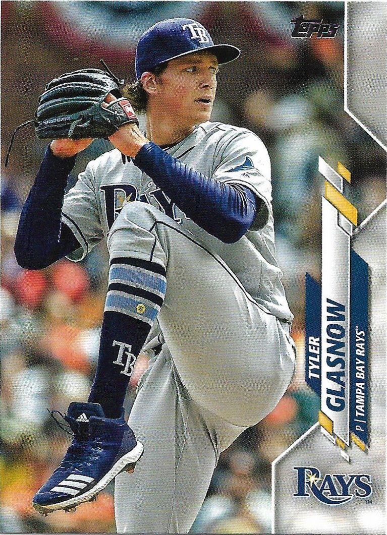 Tyler Glasnow 2020 Topps #305 Tampa Bay Rays Baseball Card