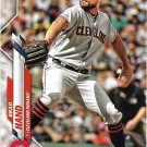Brad Hand 2020 Topps #101 Cleveland Indians Baseball Card