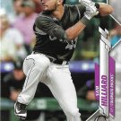 Sam Hilliard 2020 Topps Rookie #12 Colorado Rockies Baseball Card