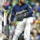 Jeremy Jeffress 2020 Topps #191 Milwaukee Brewers Baseball Card