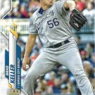 Brad Keller 2020 Topps #79 Kansas City Royals Baseball Card
