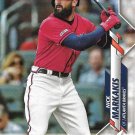 Nick Markakis 2020 Topps #156 Atlanta Braves Baseball Card