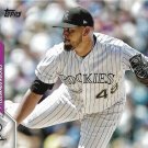 German Marquez 2020 Topps #126 Colorado Rockies Baseball Card
