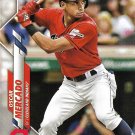 Oscar Mercado 2020 Topps #225 Cleveland Indians Baseball Card