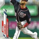 Anibal Sanchez 2020 Topps #193 Washington Nationals Baseball Card