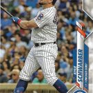 Kyle Schwarber 2020 Topps #119 Chicago Cubs Baseball Card