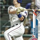 Nick Solak 2020 Topps Rookie #166 Texas Rangers Baseball Card