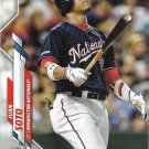 Juan Soto 2020 Topps #224 Washington Nationals Baseball Card