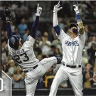 Fernando Tatis Jr, Manny Machado 2020 Topps #15 San Diego Padres Baseball Card Fernando Tatis Jr, Manny Machado 2020 Topps #15 San Diego Padres Baseball Card