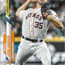 Justin Verlander 2020 Topps #232 Houston Astros Baseball Card Justin Verlander 2020 Topps #232 Houston Astros Baseball Card