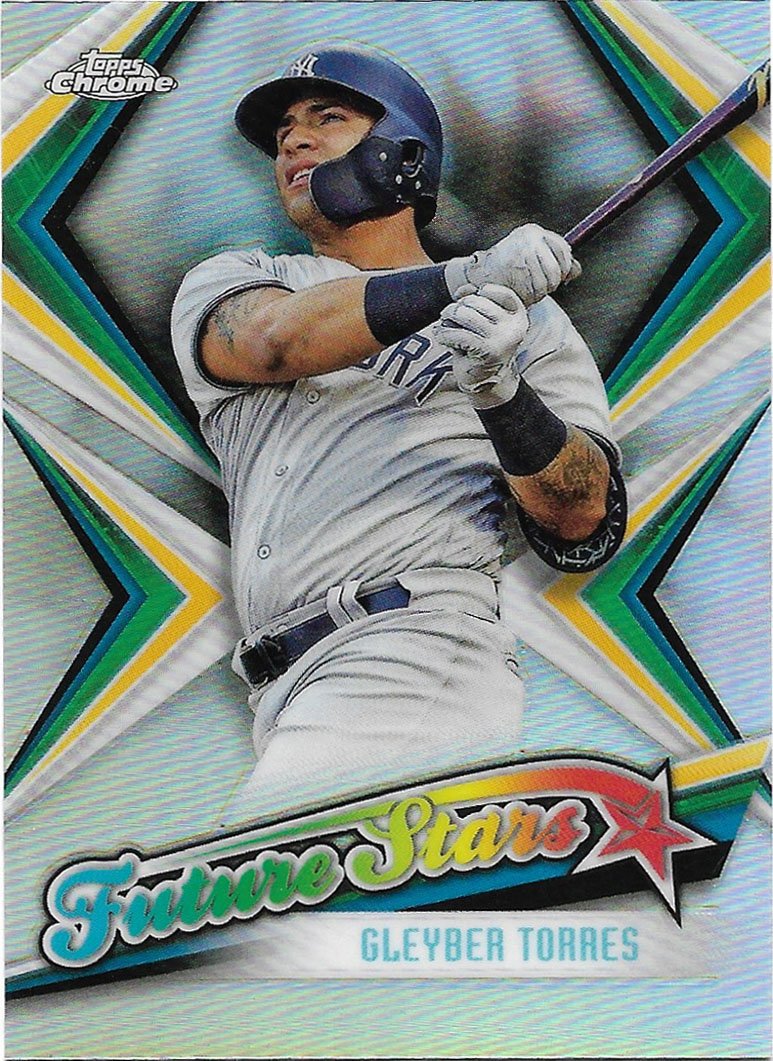 Gleyber Torres 2019 Topps Chrome Future Stars FS14 New York Yankees