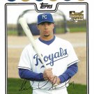 Mike Aviles 2008 Topps Updates & Highlights Rookie #UH159 Kansas City Royals Baseball Card