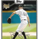 Burke Badenhop 2008 Topps Updates & Highlights Rookie #UH165 Florida Marlins Baseball Card