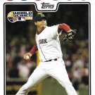 Josh Beckett 2008 Topps #217 Boston Red Sox Baseball Card