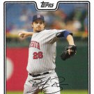 Boof Bonser 2008 Topps #117 Minnesota Twins Baseball Card