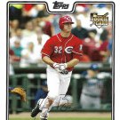 Jay Bruce 2008 Topps Updates & Highlights Rookie #UH100 Cincinnati Reds Baseball Card
