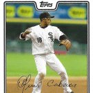 Orlando Cabrera 2008 Topps Updates & Highlights #UH160 Chicago White Sox Baseball Card