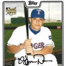 German Duran 2008 Topps Updates & Highlights Rookie #UH231 Texas Rangers Baseball Card