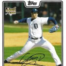 Armando Galarraga 2008 Topps Updates & Highlights Rookie #UH153 Detroit Tigers Baseball Card