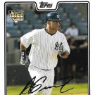 Alberto Gonzalez 2008 Topps Updates & Highlights Rookie #UH207 New York Yankees Baseball Card