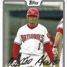 Willie Harris 2008 Topps Updates & Highlights #UH79 Washington Nationals Baseball Card