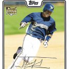 Hernan Ibibarren 2008 Topps Updates & Highlights Rookie #UH327 Milwaukee Brewers Baseball Card