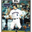 Ian Kinsler 2008 Topps Updates & Highlights #UH191 Texas Rangers Baseball Card