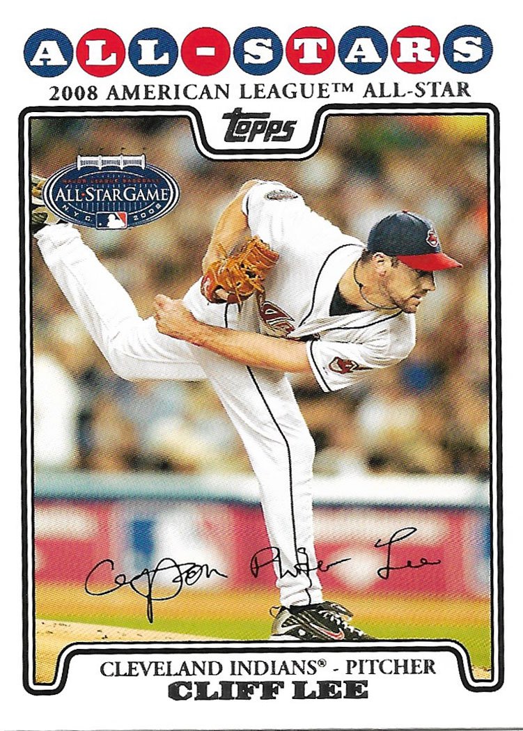 Topps Cleveland Indians & Philadelphia Phillies Cliff Lee Cards for