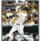 Joe Mauer 2008 Topps Updates & Highlights #UH41 Minnesota Twins Baseball Card