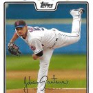 Johan Santana 2008 Topps Updates & Highlights #UH330 New York Mets Baseball Card