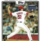 Joe Saunders 2008 Topps Updates & Highlights #UH82 Los Angeles Angels Baseball Card