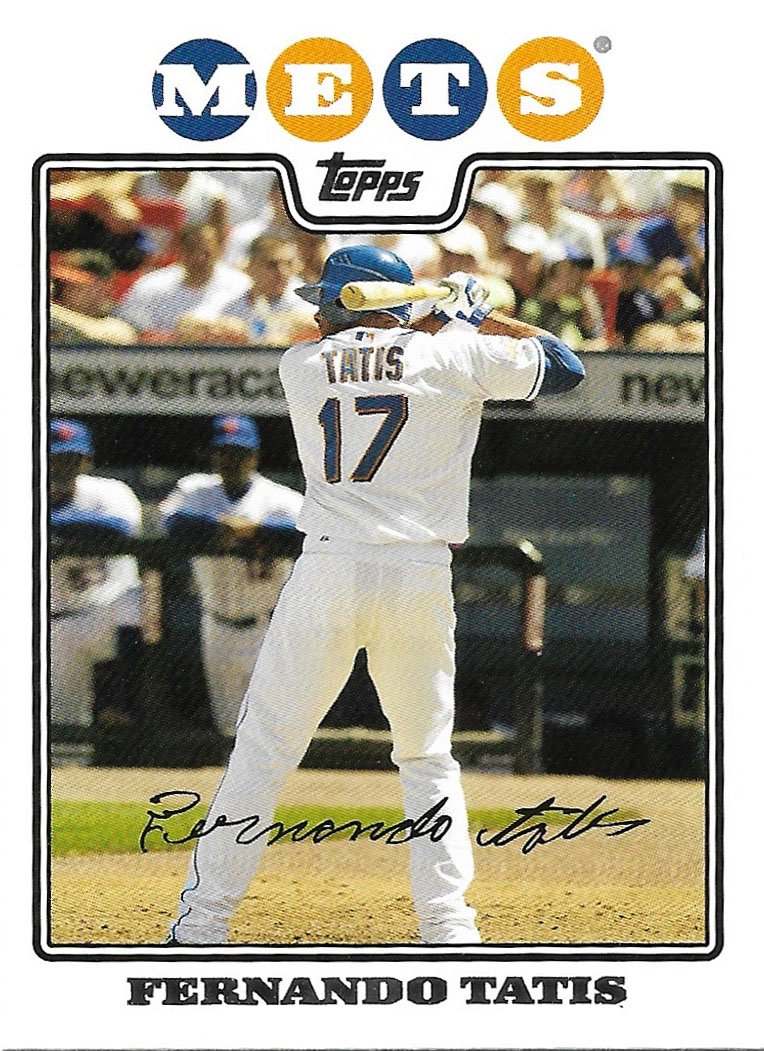 Fernando Tatis 2008 Topps Updates & Highlights #UH51 New York Mets Baseball Card
