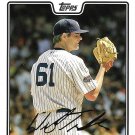 Billy Traber 2008 Topps Updates & Highlights #UH114 New York Yankees Baseball Card