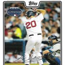 Kevin Youkilis 2008 Topps Updates & Highlights #UH46 Boston Red Sox Baseball Card