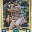 Jesus Aguilar 2019 Topps Gypsy Queen #2 Milwaukee Brewers Baseball Card