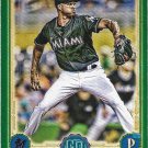 Sandy Alcantara 2019 Topps Gypsy Queen Green #206 Miami Marlins Baseball Card
