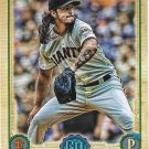 Dereck Rodriguez 2019 Topps Gypsy Queen #61 San Francisco Giants Baseball Card