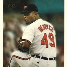 Armando Benitez 1995 Topps #346 Baltimore Orioles Baseball Card