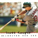 Scott Cooper 1995 Topps #4 Boston Red Sox Baseball Card Scott Cooper 1995 Topps #4 Boston Red Sox Baseball Card