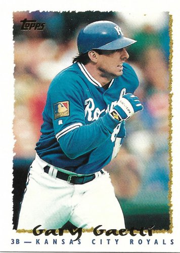 Gary Gaetti 1995 Topps #353 Kansas City Royals Baseball Card