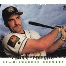 Matt Mieske 1995 Topps #64 Milwaukee Brewers Baseball Card
