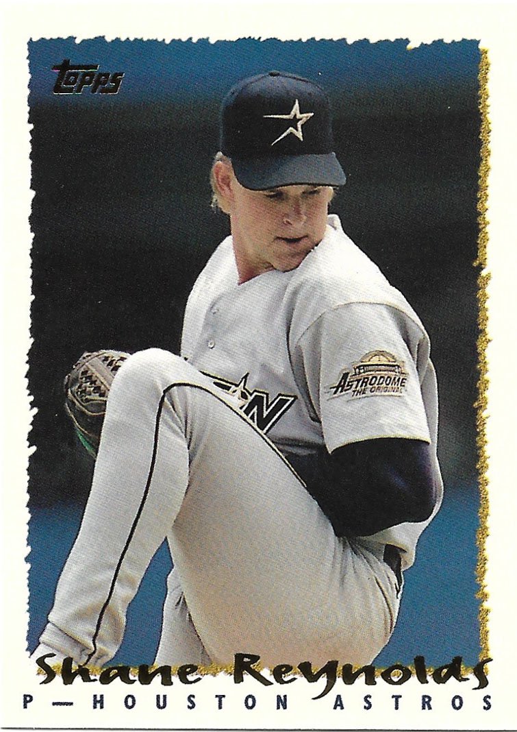 Shane Reynolds 1995 Topps #257 Houston Astros Baseball Card
