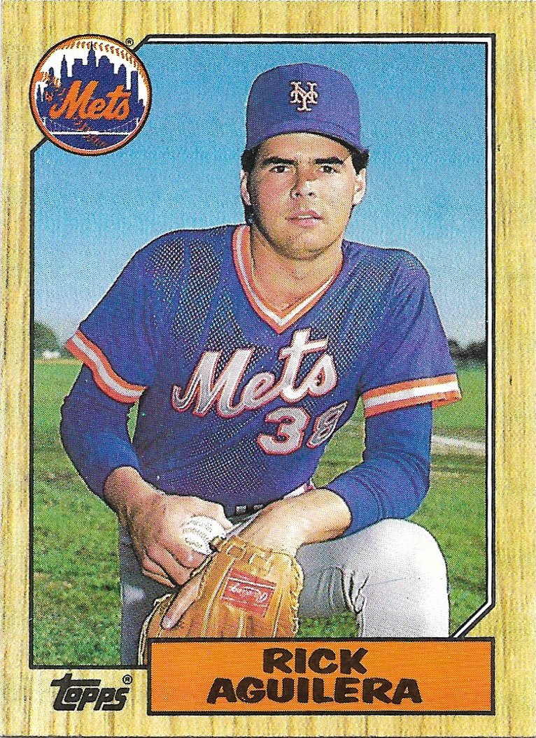  1987 Topps Baseball #48 Wally Backman New York Mets