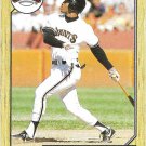 Chris Brown 1987 Topps #180 San Francisco Giants Baseball Card Chris Brown 1987 Topps #180 San Francisco Giants Baseball Card