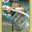 Rob Deer 1987 Topps #547 Milwaukee Brewers Baseball Card